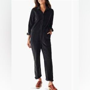 Faherty Black Jumpsuit